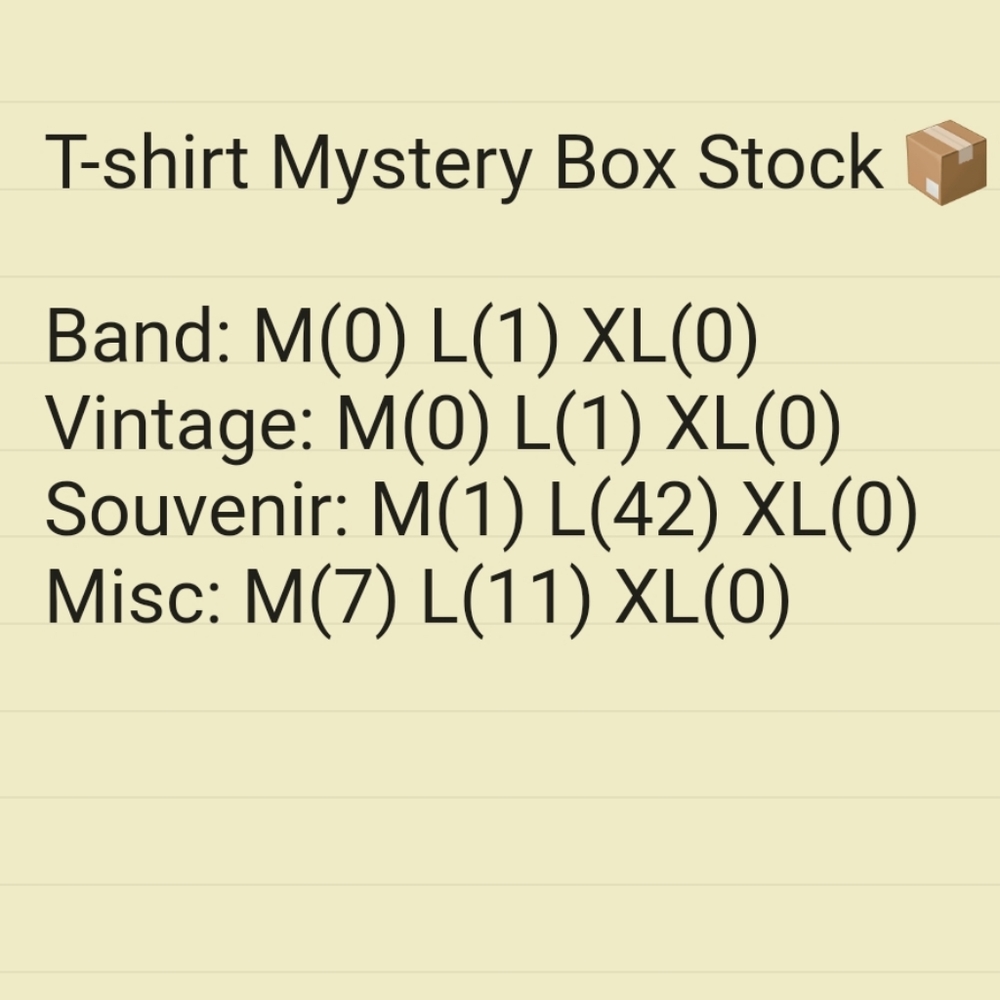 T-shirt Mystery Box❓📦 - Picture 8 of 8